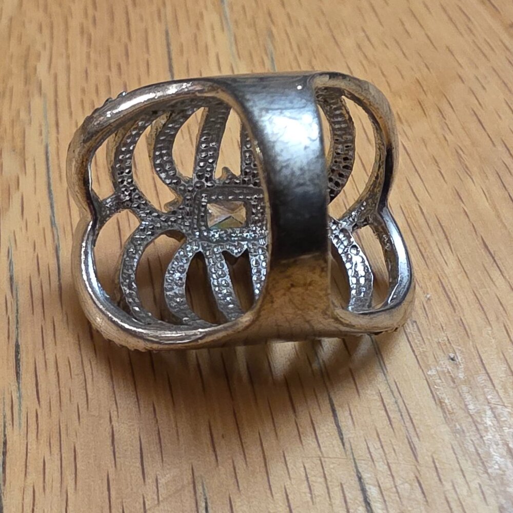 Claire's Multi-Stone Rhinestone Ring Size 10 - Picture 10 of 16